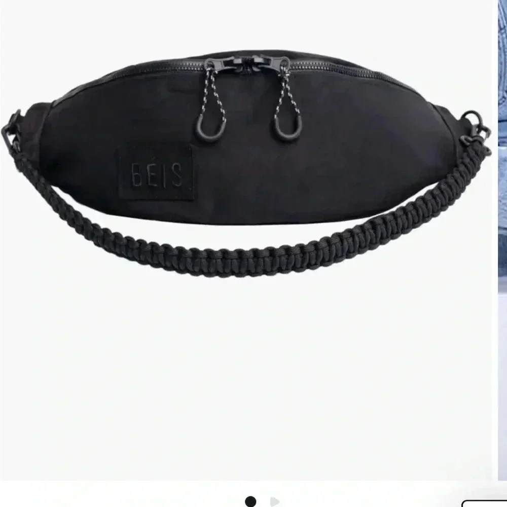 BEIS The Sports Pack Nylon Belt Bag Black